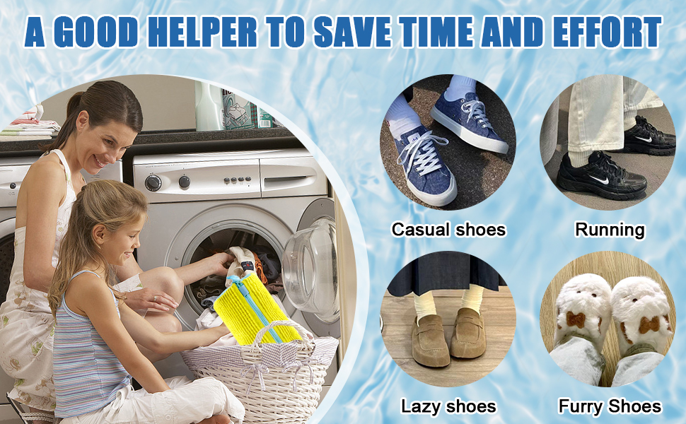 Applicable shoe range of shoe washing bag