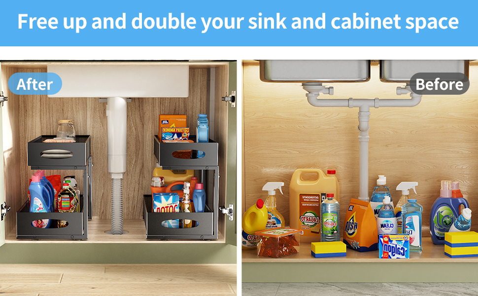 Pull Out Under Sink Organizer