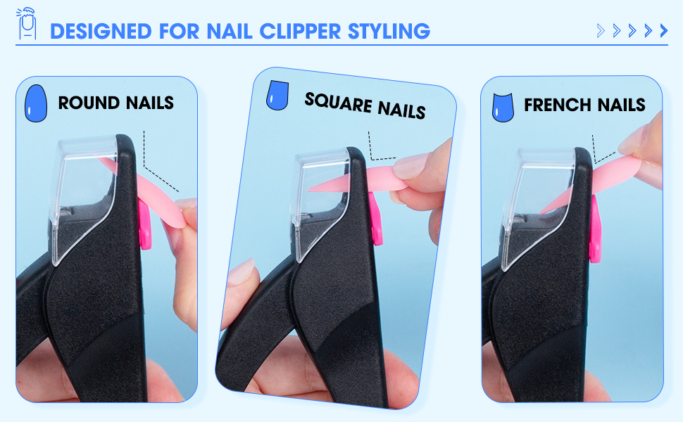 AORAEM Adjustable Nail Clippers with Nail File