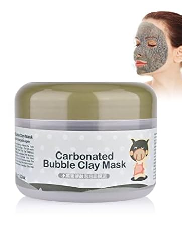 bubble clay mask
