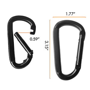 Larger Carabiners