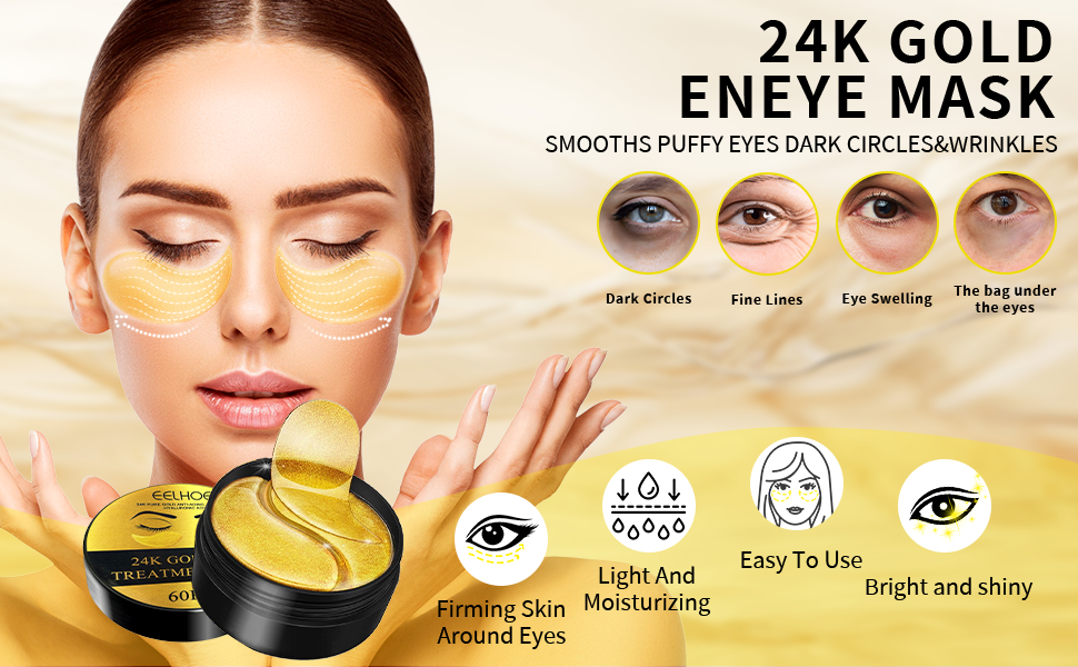 Gold Eye Mask