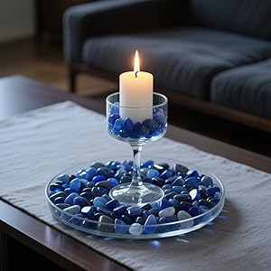 Aquarium Gravel Vase Filler Decor Stone