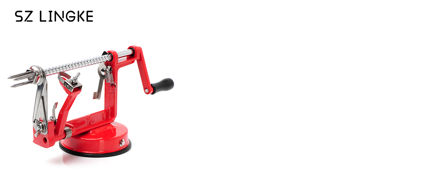 Apple Peeler Corer, 3 In 1 Apple Peeler Slicer Cutter with