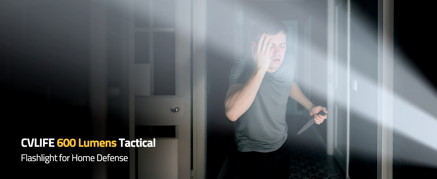 CVLIFE 600 Lumens Pistol Light Laser Combo for home defense