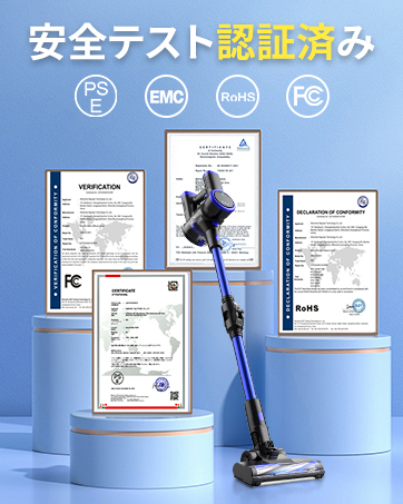 Amazon.co.jp: Zyvrex 掃除機 コードレス【腰痛ゼロ設計