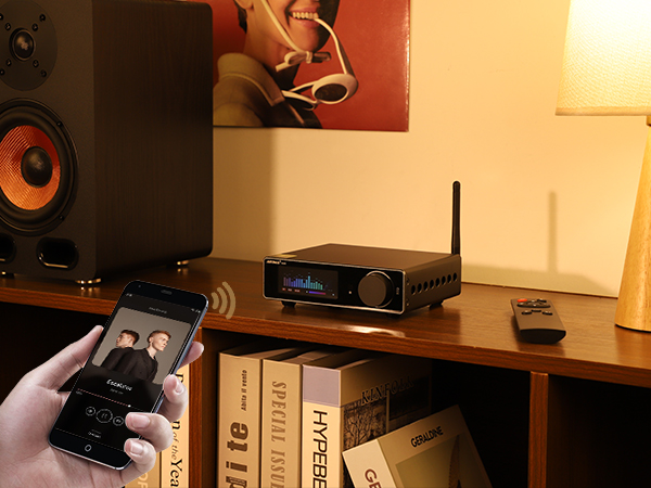 AIYIMA A80 Bluetooth Amplifier DAC Stereo HiFi Home Audio