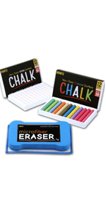 Huntz Chalk Eraser Set