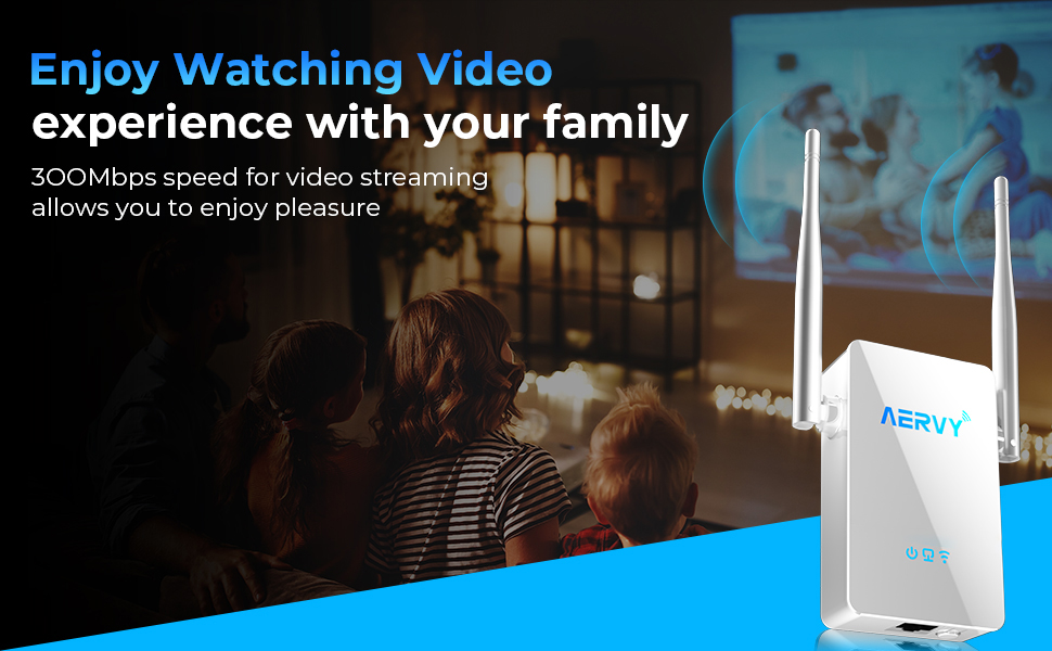 2021 WiFi Extender Signal Booster for HomeCovers up to