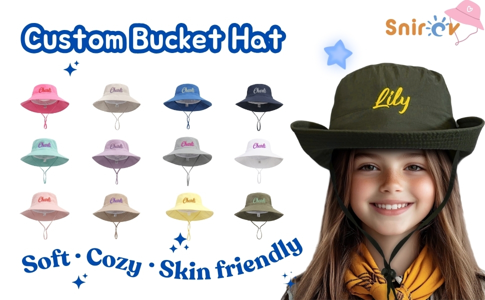Personalized Baby Bucket Hat