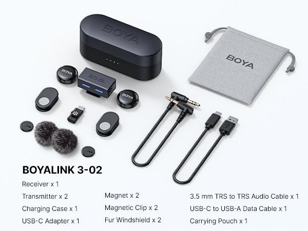 【新品/未使用】BOYA BOYALINK3 ワイヤレスピンマイク Amazon.co.jp: BOYA BOYALINK3 ワイヤレスピンマイク タイプc無線