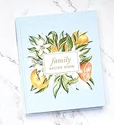 Family Recipe Book &amp; Keepsake Journal | Recipe and Blank Cookbook