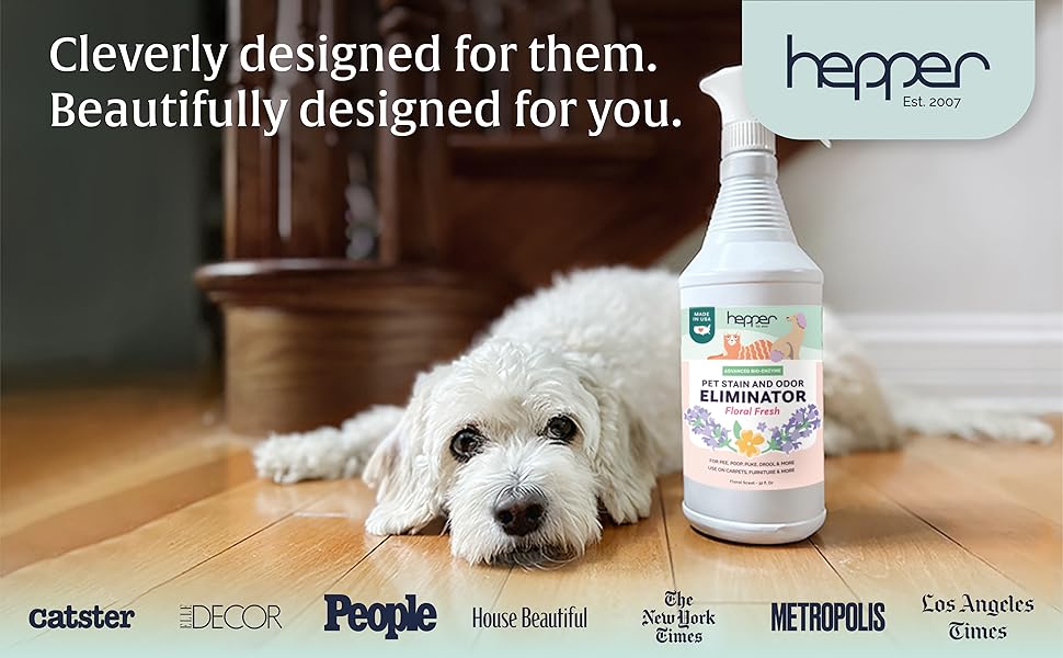 Hepper Advanced BioEnzyme Pet Stain & Odor Eliminator