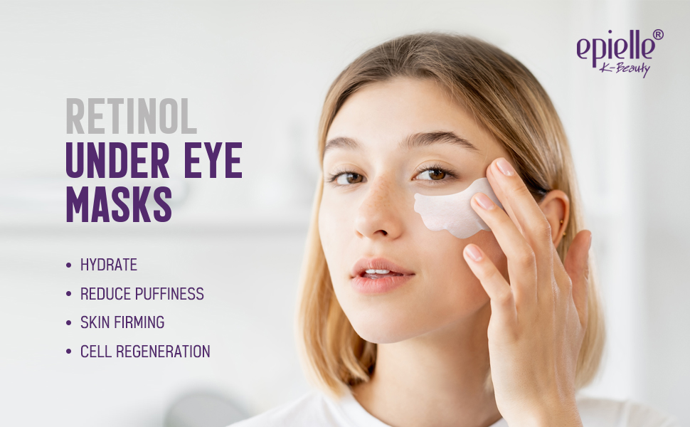 Epielle Retinol Under Eye Mask (60 Sheets) Under Eye