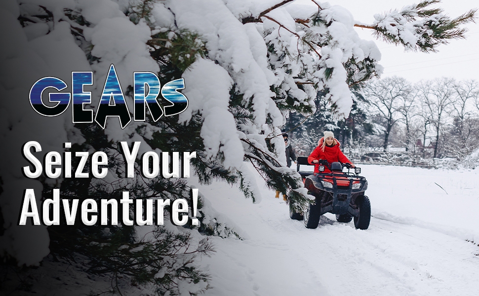 GEARS Electric Shield Power Cord Heated Visor Wire Kit for Snowmobile