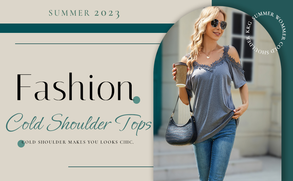 Women’s Sexy Cold Shoulder Tops