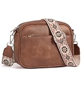 CLUCI Crossbody Bags for Women, Vegan Leather Shoulder Handbags 2024，Purses for Women with Adjust...