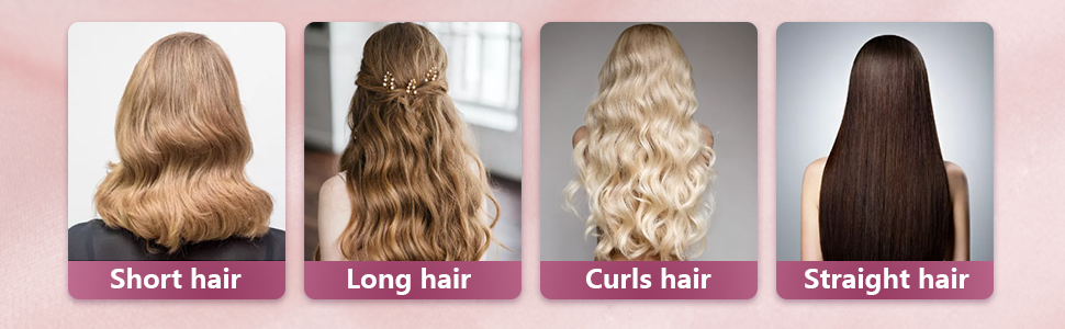 haarklammer groß dickes haar