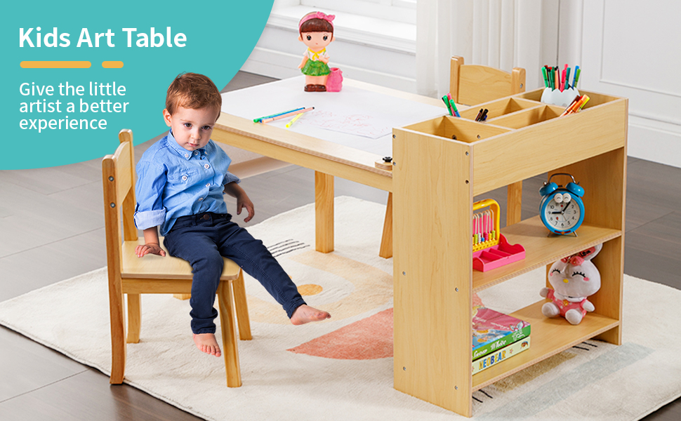 kids art table