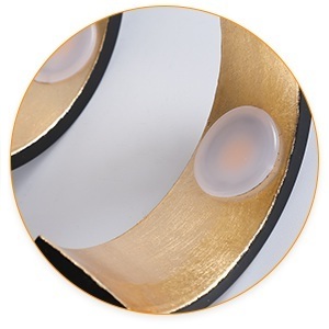 black wall sconce