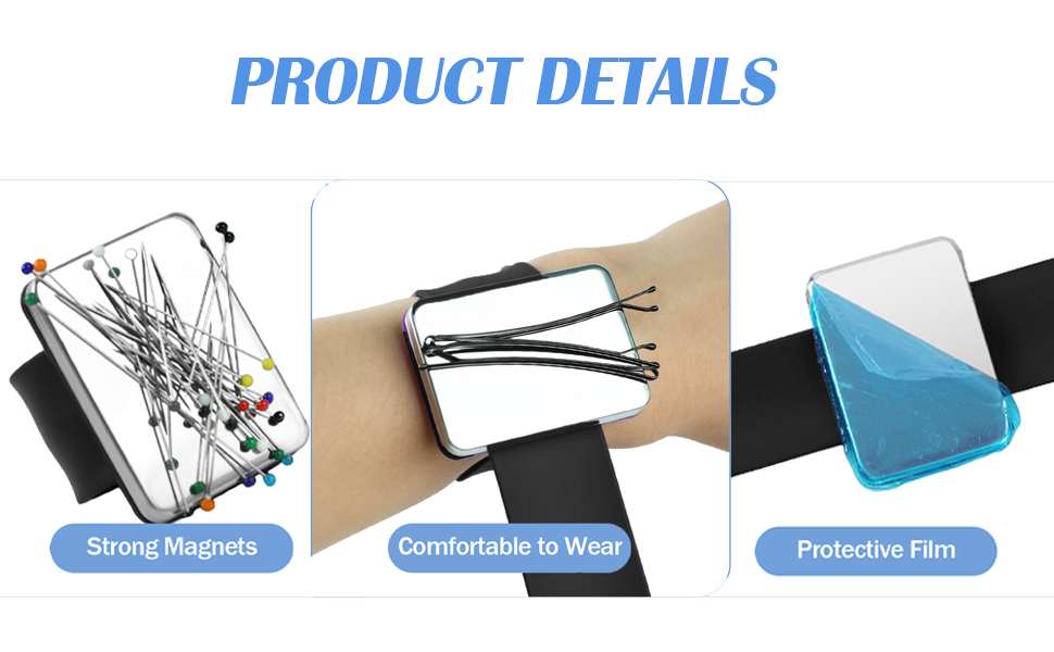 Pin Cushion Wrist, Pin Holder Wristband