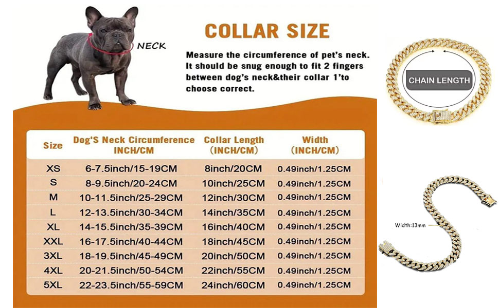 Dog Chain Collars