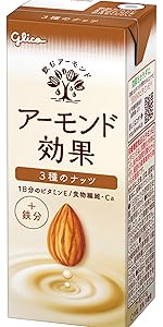 Amazon.co.jp: アーモンド効果 ほろ苦キャラメル味 200ml×24本