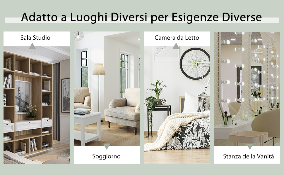 COSTWAY Scrivania Angolare In Legno, Scrivania Porta PC Con Libreria, Vassoio Per Tastiera E Ripiani, Scrivania Salvaspazio E Moderna Per Casa E Ufficio, 70 X 70 X 172 Cm, Bianco 13 5