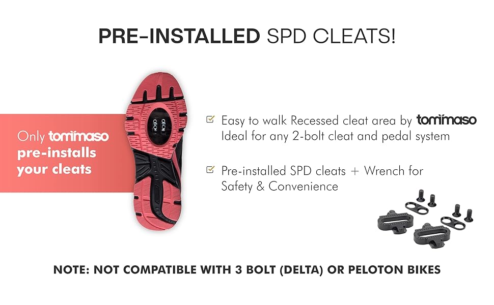 tommaso venezia - spd bundle shoes spd cycling compatible womens indoor sneaker