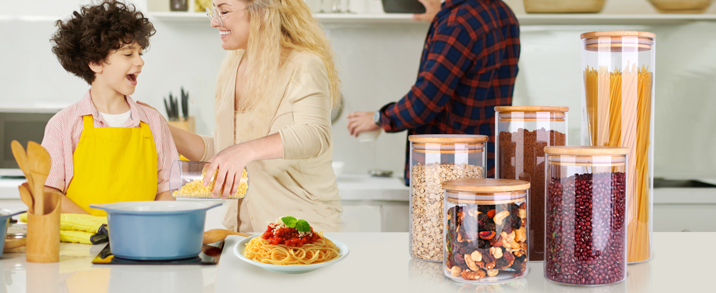Glass Food Storage Container