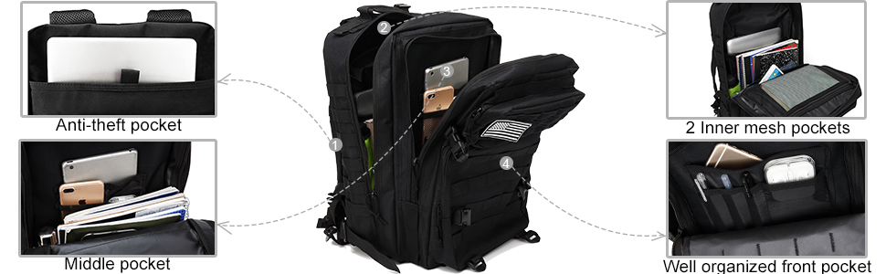 military tactical backpack