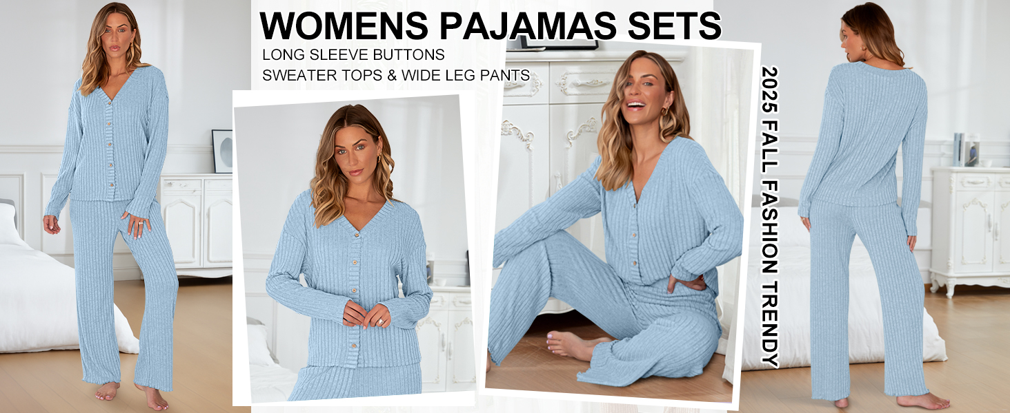 Matching Pants Set Fall Outfits