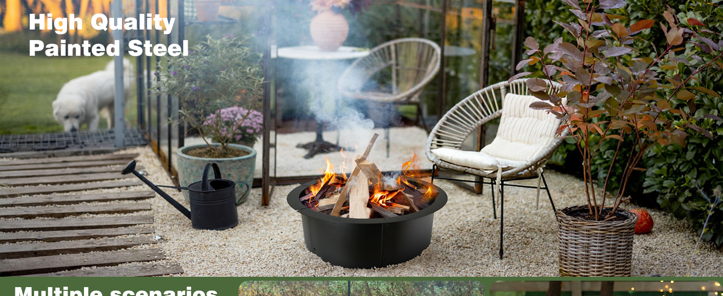 Outdoor Fire Pit Ring