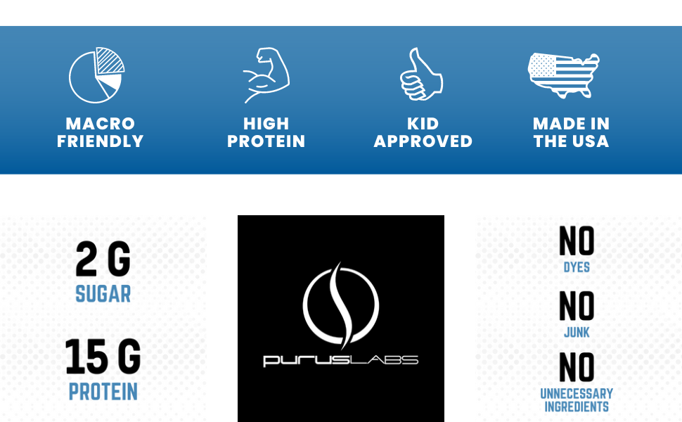 Purus Labs PROTEIN CRISPY TREAT 12 Snack Bars (Cinnamon