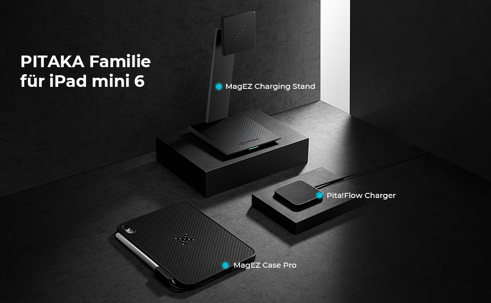 pitaka Tablet Stand Magnetic Rechargeable Adjustable Tablet