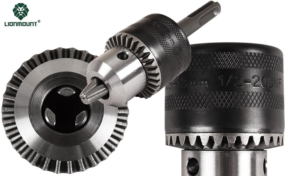 LionMount 1.513mm 1/161/2" Quick Change Hammer Drill Chuck Adapter
