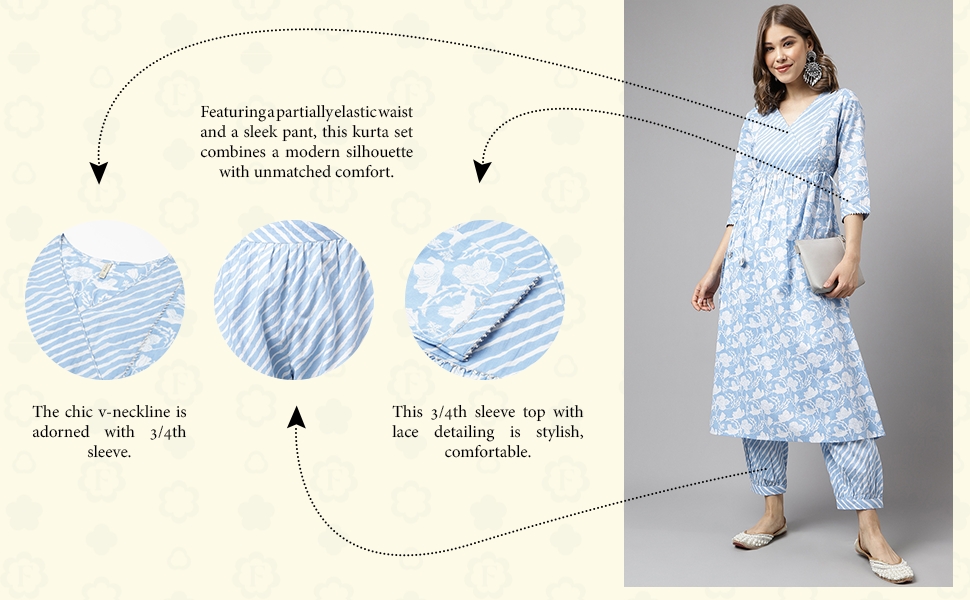Fiorra Women Kurta Set