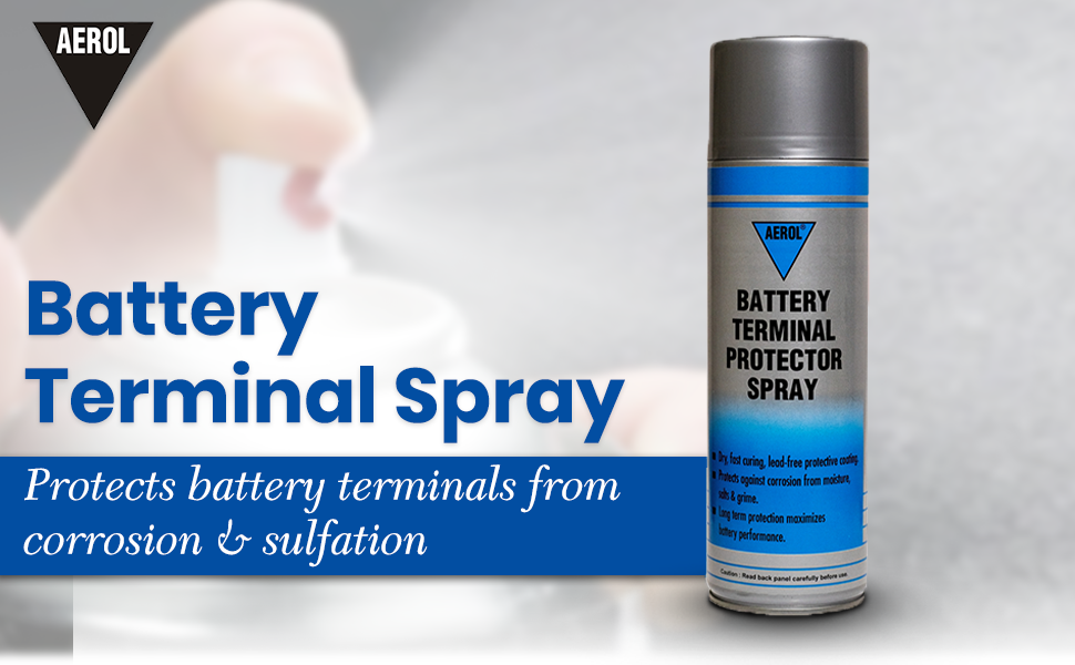 Aerol Battery Terminal Protector Spray Rust & Corrosion Protection of