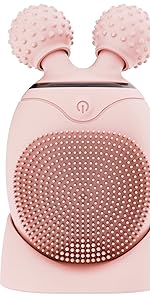 sonic facial cleansing brush face cleaner face roller double chin reducer face massager