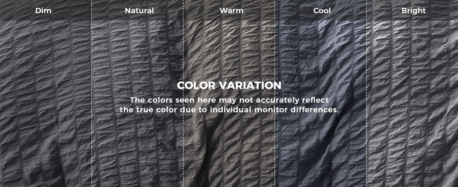Color difference chart