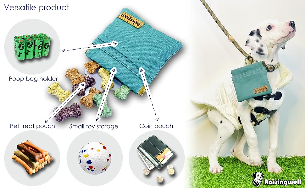 Raisingwell Dog Treat Pouch A+ 03