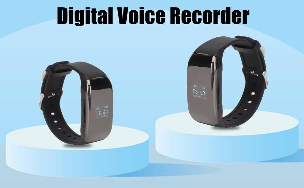 Digital Voice Recorder Watch, Voice Activated Recorder