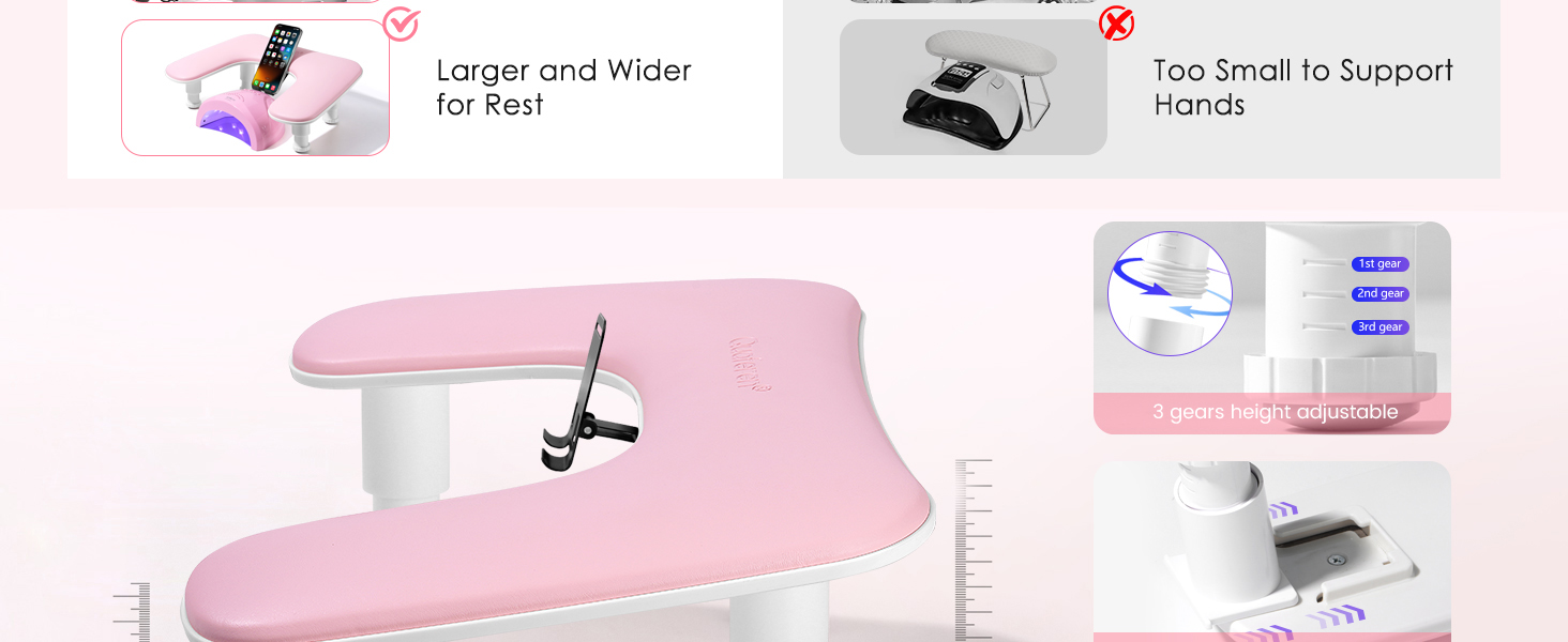arm rest for nails tech cushion pillow hand rest stand