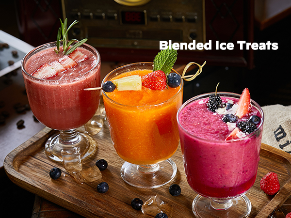 for blended ice treats