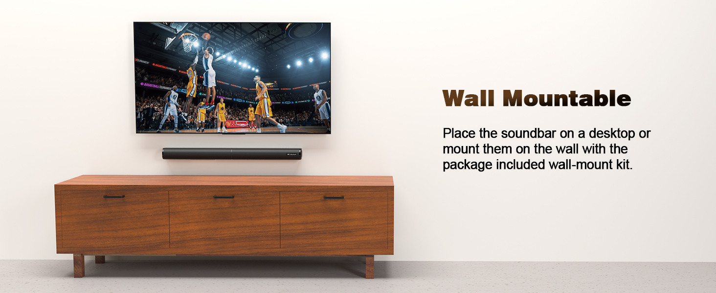 wireless sound bar for tv