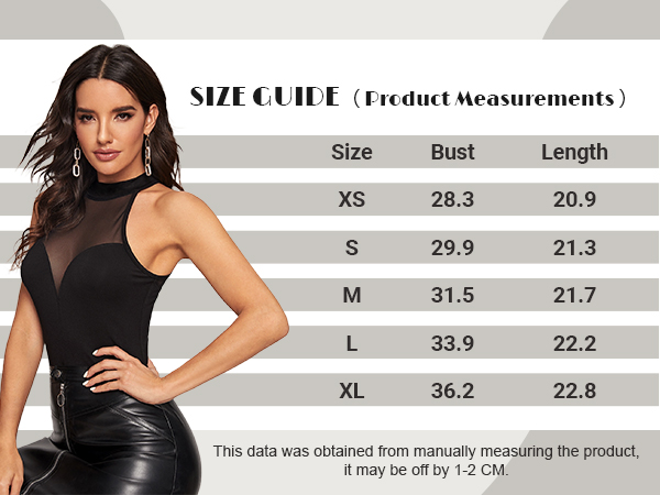 GORGLITTER Women's Sheer Mesh Tank Top Sleeveless Halter