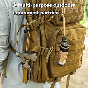 6-Pack Hiking Pole Holders - Backpack Attachments