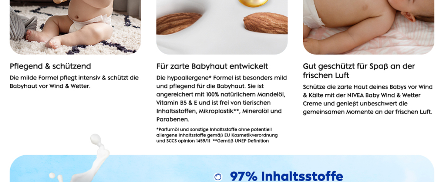 NIVEA Baby Wind und Wetter Creme