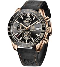 Amazon.com: BY BENYAR Mens Watches Analog Quartz Chronograph