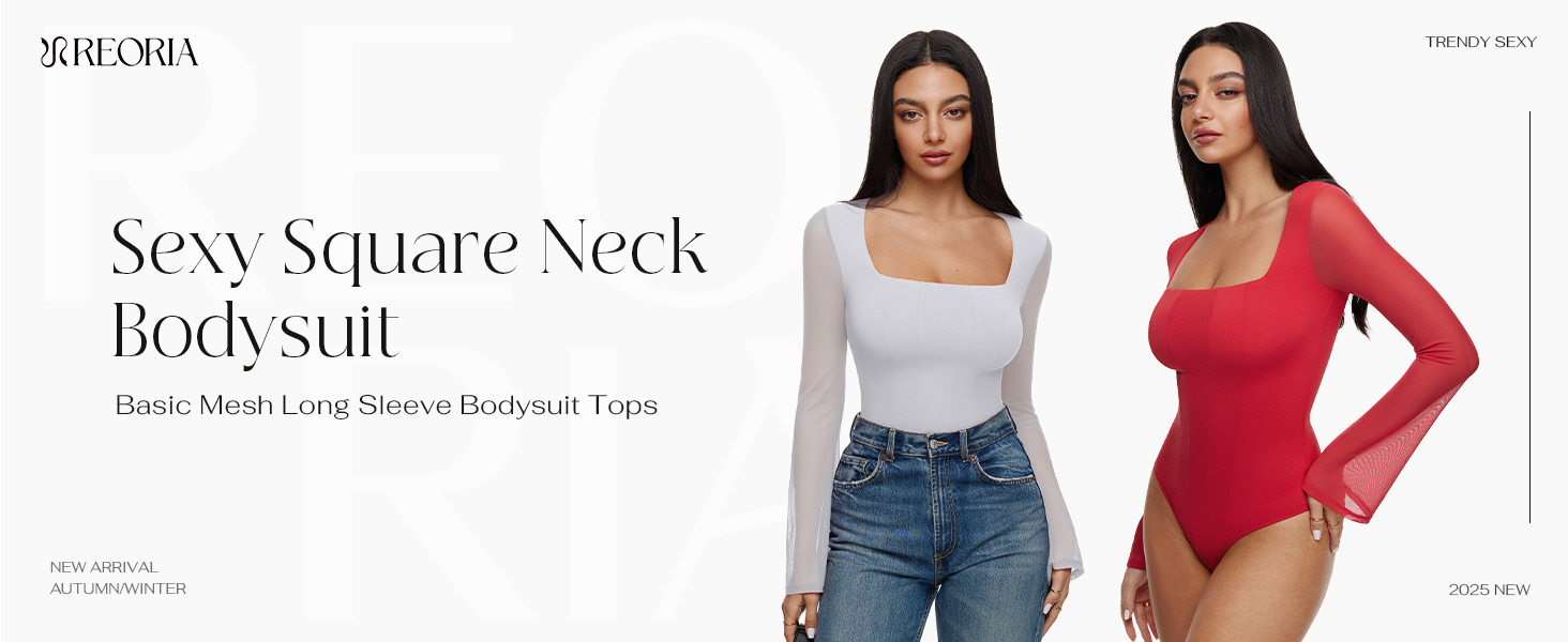 reoria,going out tops for women,body suits for womens,bodysuit,square neck tops for women,y2k top
